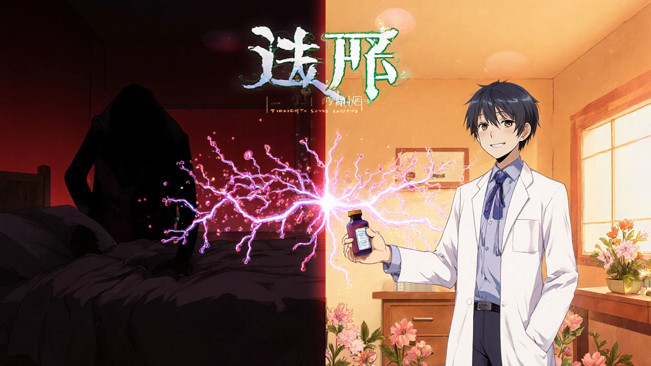 Split scene: hiding supplements vs. sharing them with a doctor, symbolizing risk and safety.